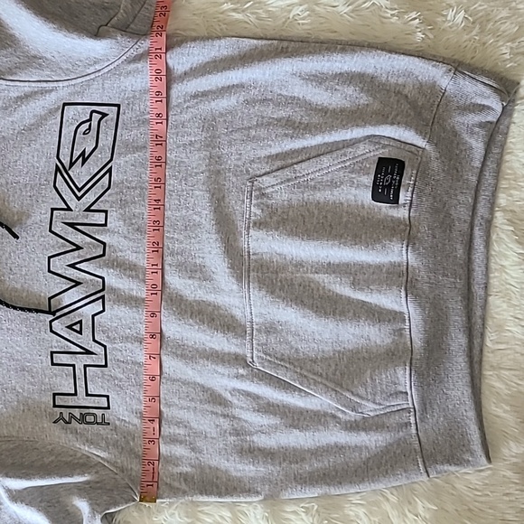 TONY HAWK Men's Gray Screen print Pullover Hoodie - Size Medium - Picture 11 of 12